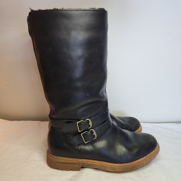 Timberland black sheerling boots - Picture 3 of 11
